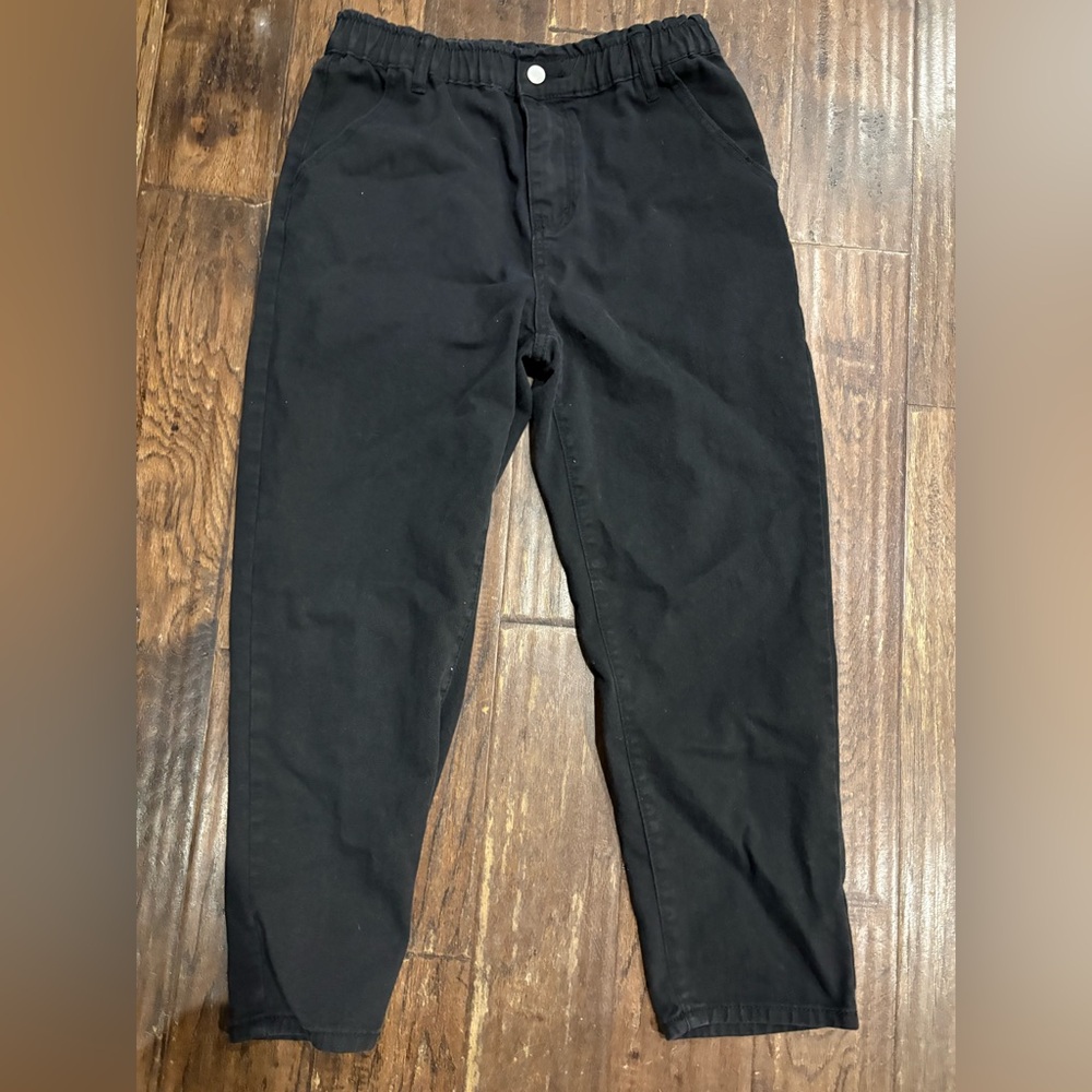 SHEIN Black Ankle & Cropped Jeans